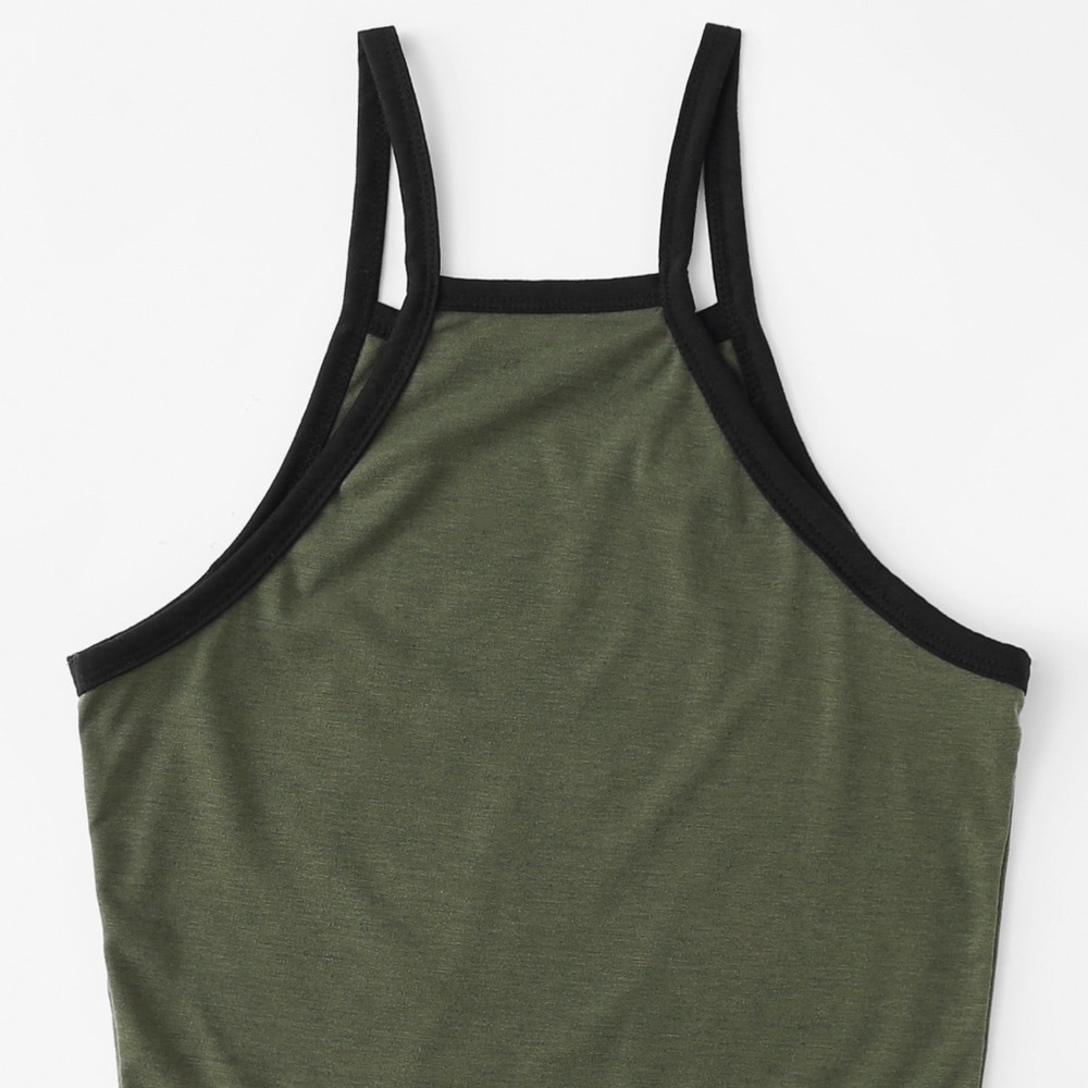 Peach ๐ print crop top - Picture 2 of 6